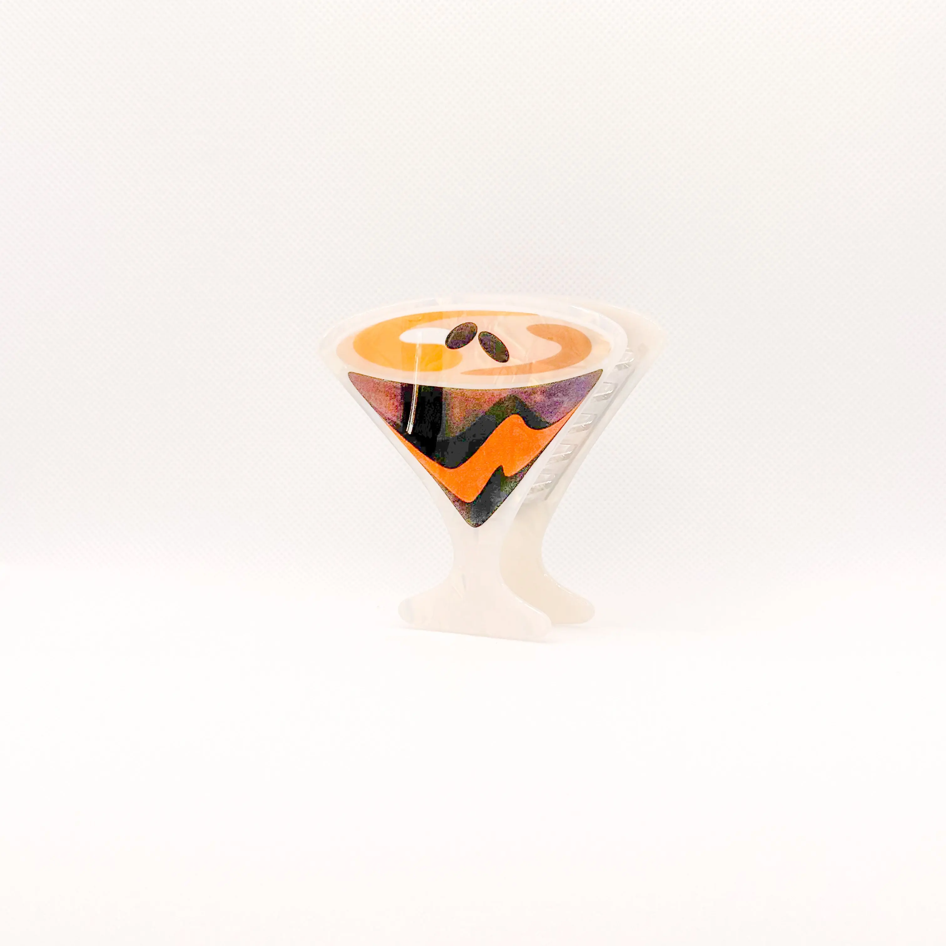 espresso martini hair clip