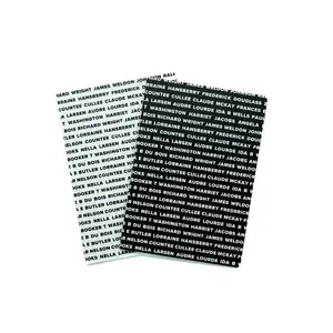 Stitched Notebook Set - Black Authors