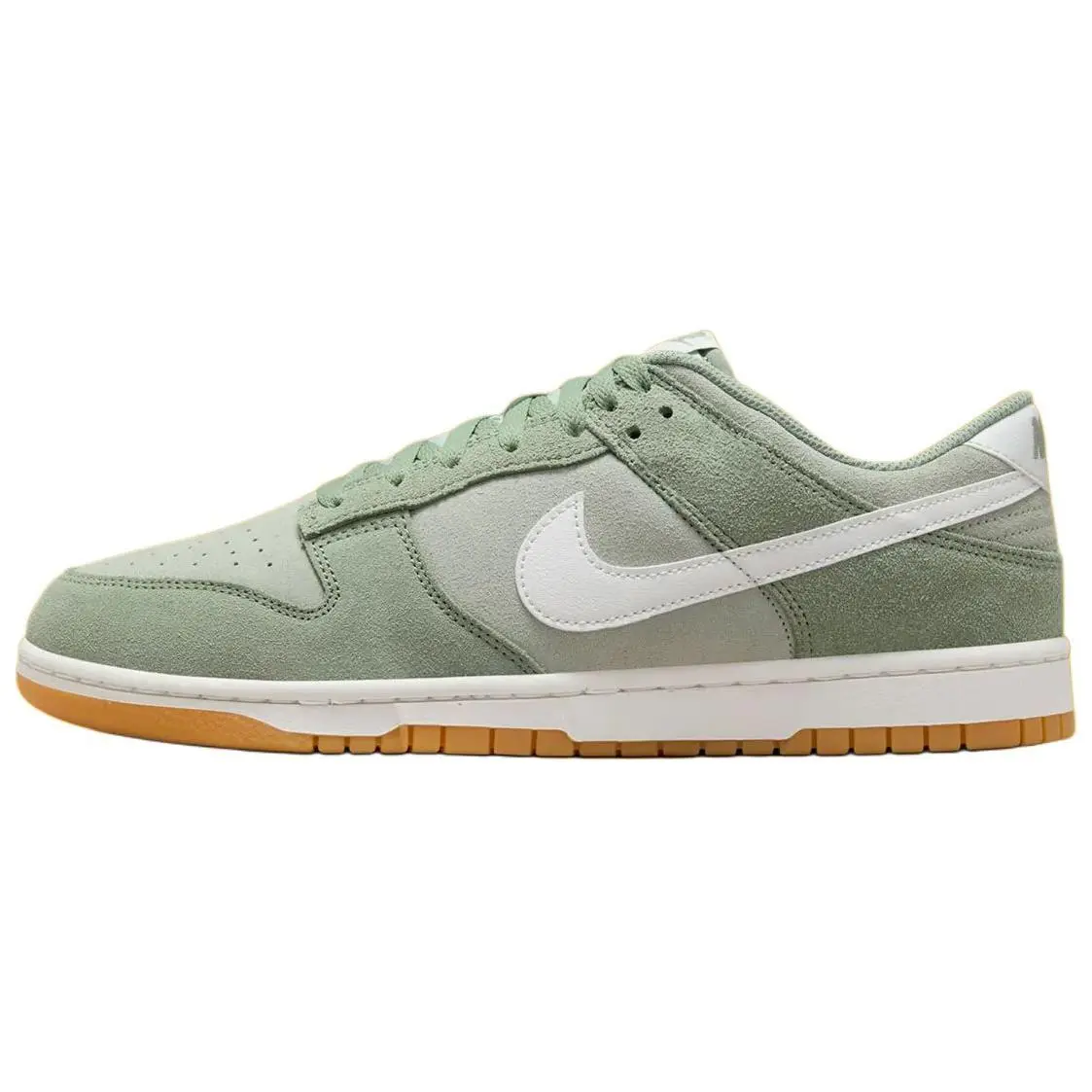 Nike Dunk Low SE 'Jade Horizon Gum' Low-Top Lace-Up Sneaker - Streetwear Sports Footwear, US Sizes 6-12, Premium Suede, Sock-Like Fit, True-To-Size, Cushioned Sole, Classic Bold Colorway, for Casual Outings