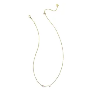 Kendra Scott Meridith Small Pendant Necklace - Gold/Dichroic