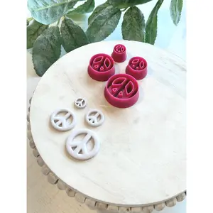 Peace Sign | Polymer Clay Cutter