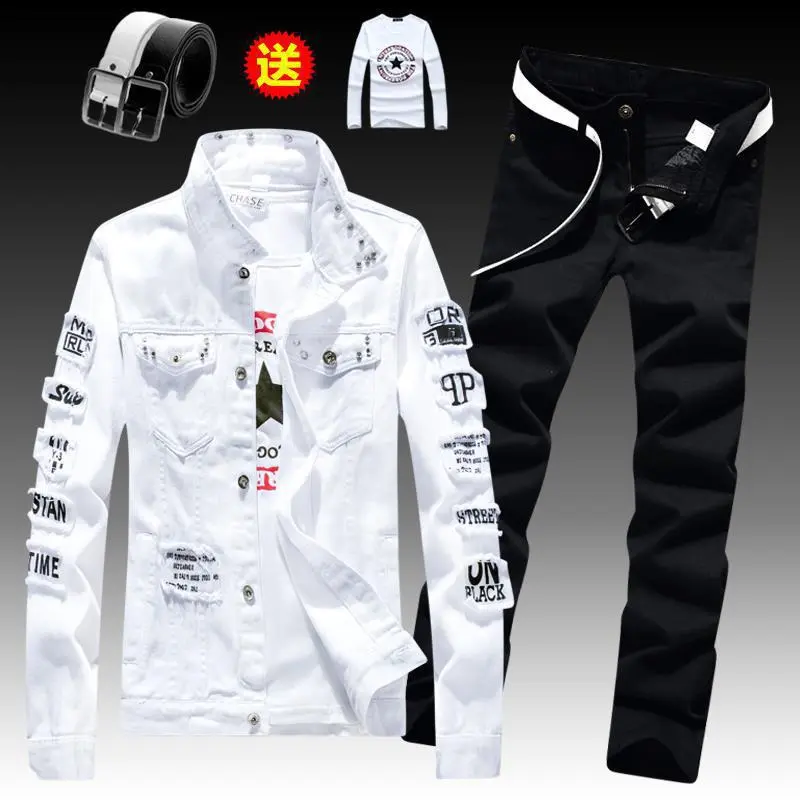 8892 white/black pants