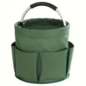 Collapsible Multipurpose Basket - Portable Picnic Tote, Garden Tool Organizer & Travel Toiletry Storage Bag