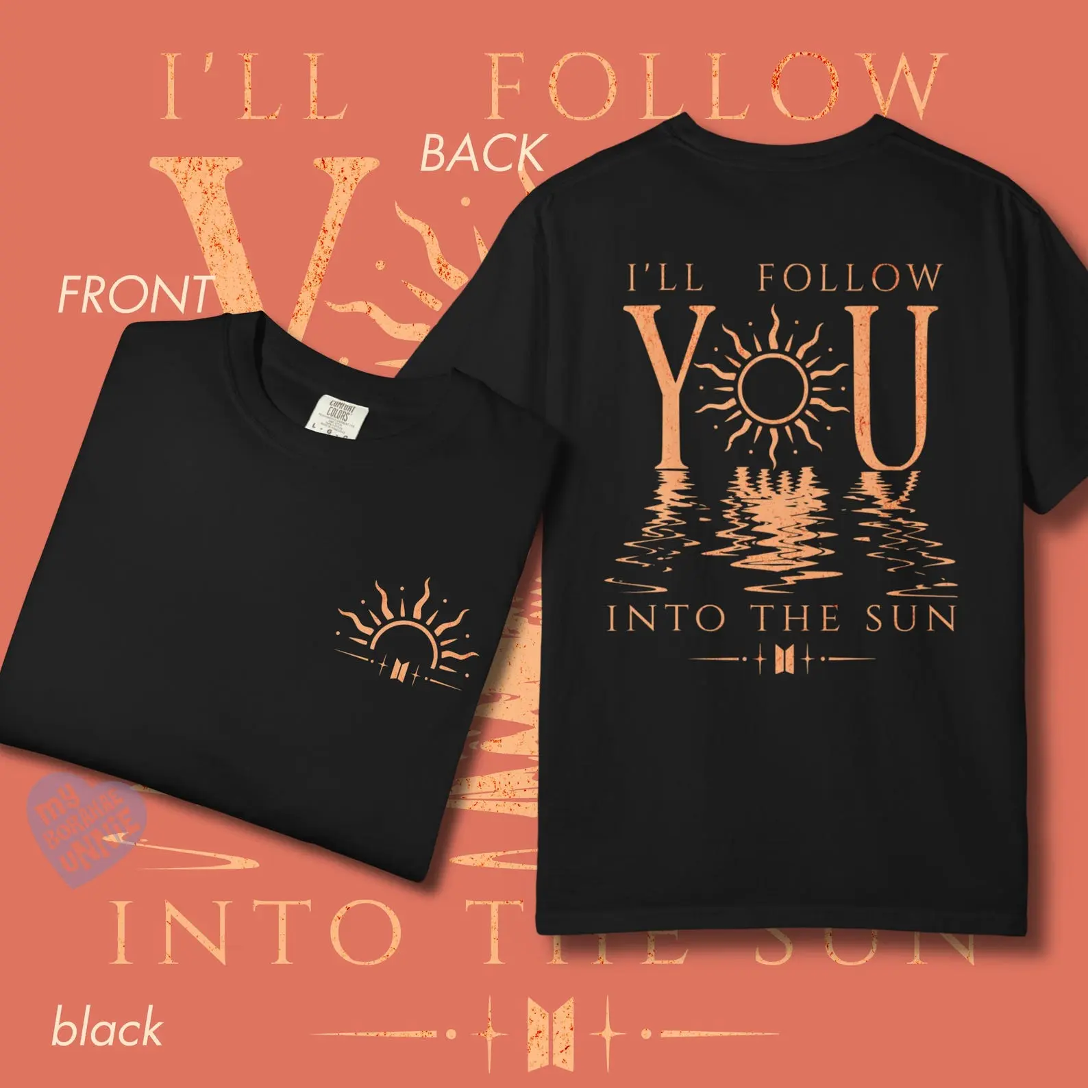 Bangtan Into The Sun Kpop Concert Shirt, K-pop Fan T-shirt, Unisex Cotton Tshirt