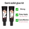 Newly Upgraded 10g Quick-Drying Semi-Solid Nail Glue with 10ml Remover – Long-Lasting Adhesive Gel for Press-On Nails, Acrylic Tips, and Salon-Quality Nail Kits – Easy Application, No UV Lamp Needed for Home or Salon Use-Curvlife