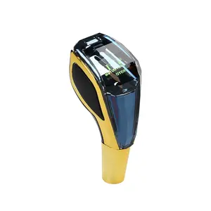 Car Gear Shift Knob, Vintage Design Car Gear Shift Knob with LED Light, Universal Car Interior Accessories for Men & Women