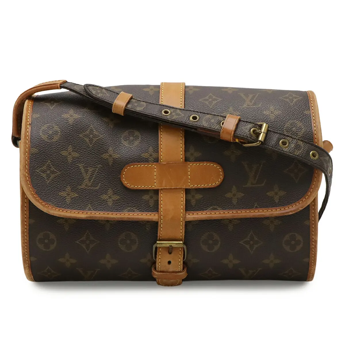 Pre-owned Louis Vuitton Canvas Shoulder Bags Monogram Shoulder Bag