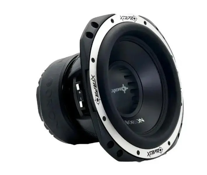 Orion XTRPRO804D 8 In Dual 4-Ohm Competition Car Subwoofers - 1000W RMS Deep Bass Power, 4000W Max Handling, 40 Hz-150 Hz, 85.23 dB Sensitivity, 18 lbs Cast Aluminum, Ferrite Magnet for Car Audio Install