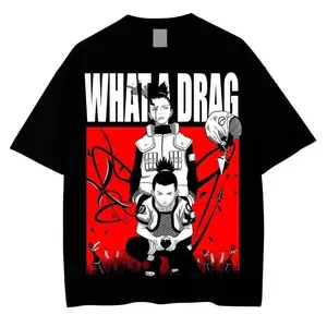 Shikamaru Nara Naruto Shirt, Vintage Anime T-Shirt, Unisex Naruto Tee for Fans, Fashion Cotton, Full Size, For Men, For Women