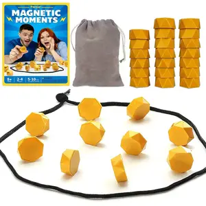 Portable Upgraded Magnetic Chess Game with bonus cards - Updated Set with 20 Magnets, Travel Pouch, Perfect for Kids & Adults by Parsin (Come with 3 Versions)