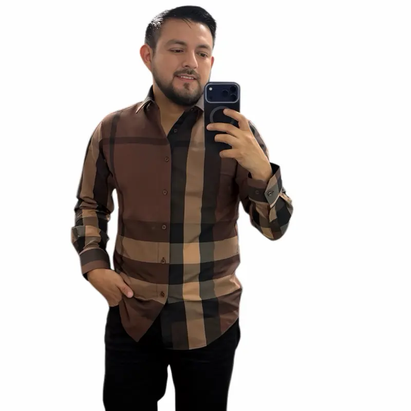 MEN’S FASHION LONG SLEEVE-BUR