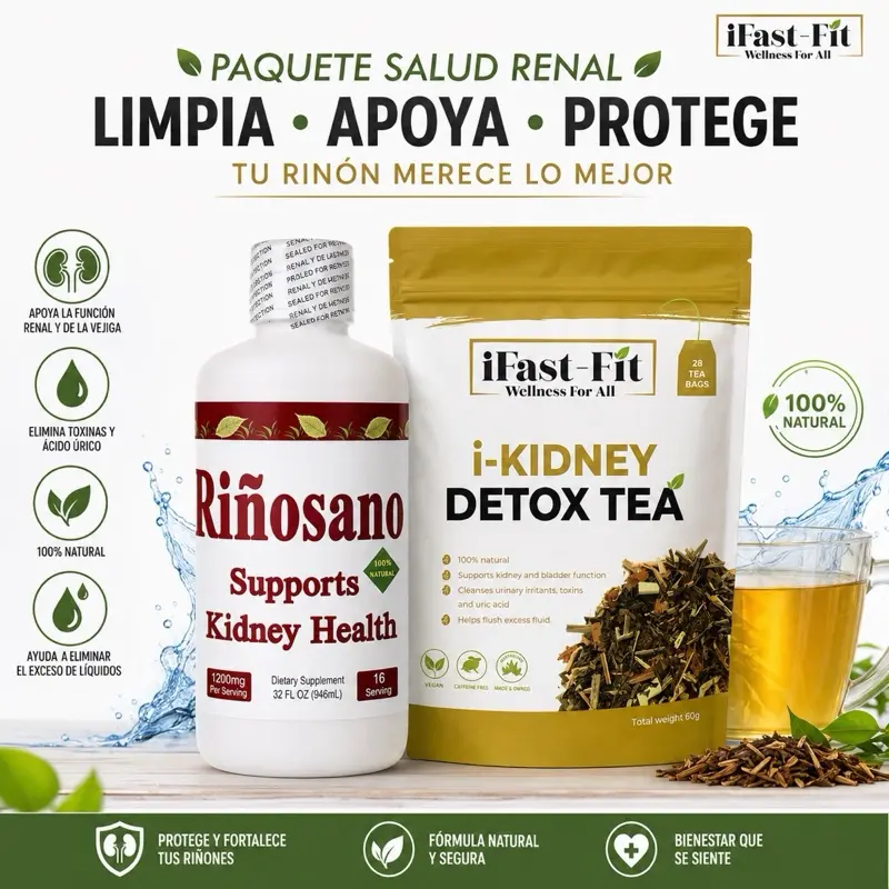 IFASTFIT KIDNEY SUPPORT cleanse formula bundle pack  Supplement  Dietary