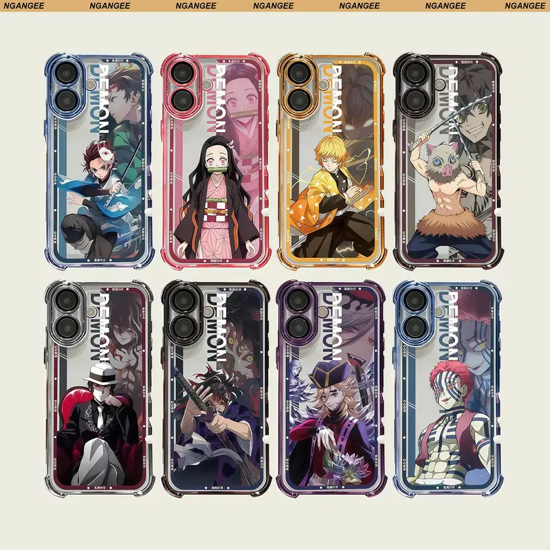 NganGee DS Anime Art Plastic Smartphone Case - Snug-Fit Casing & Cover for iPhone 11,12,13,14,15,16 Plus,17,17 Air,17 Pro Max & Samsung Galaxy S22,S23,S24,S24 Ultra,S25 Mobile Accessory