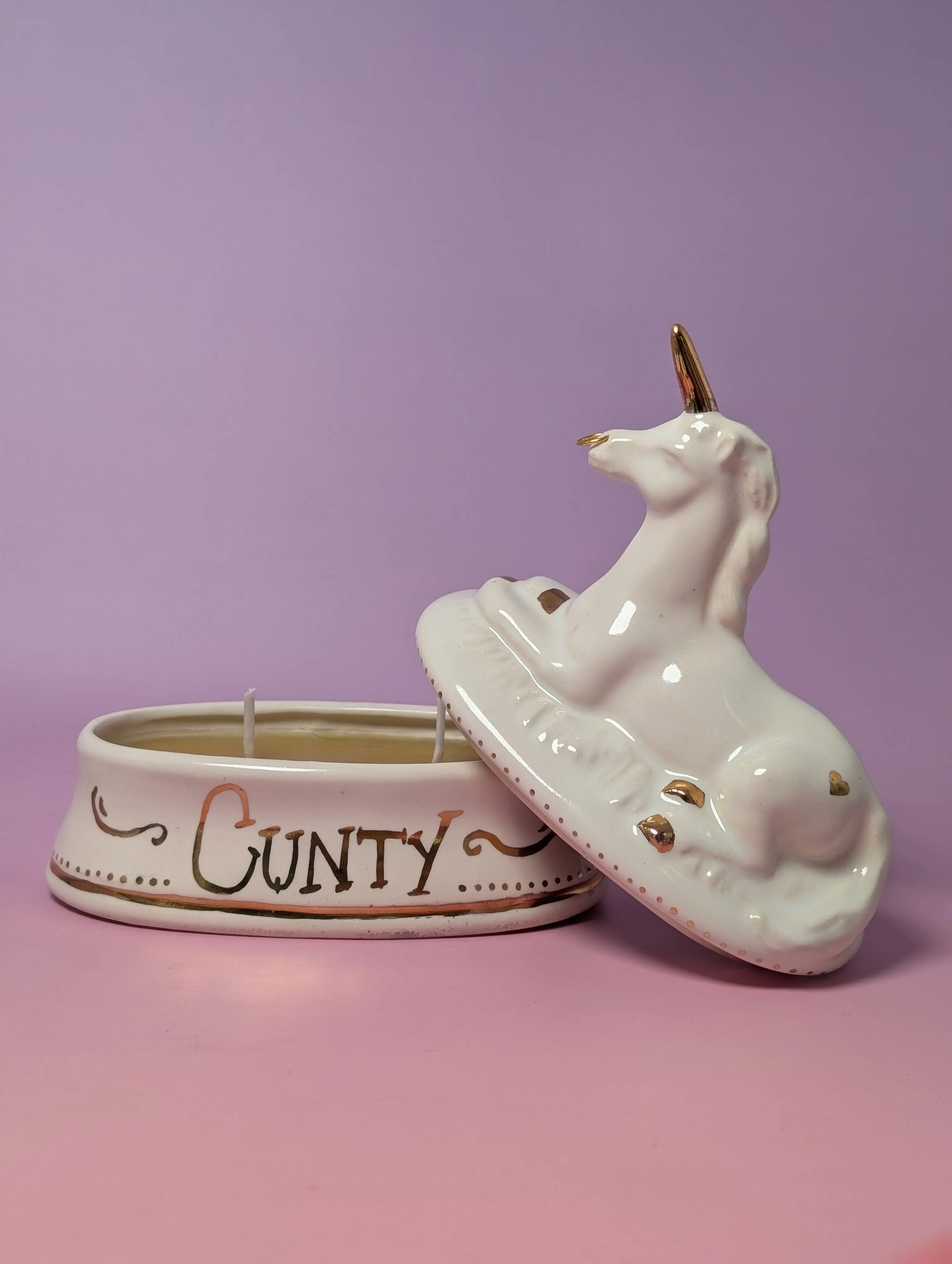 Cunty Unicorn Candle Cunty Unicorn Candle
