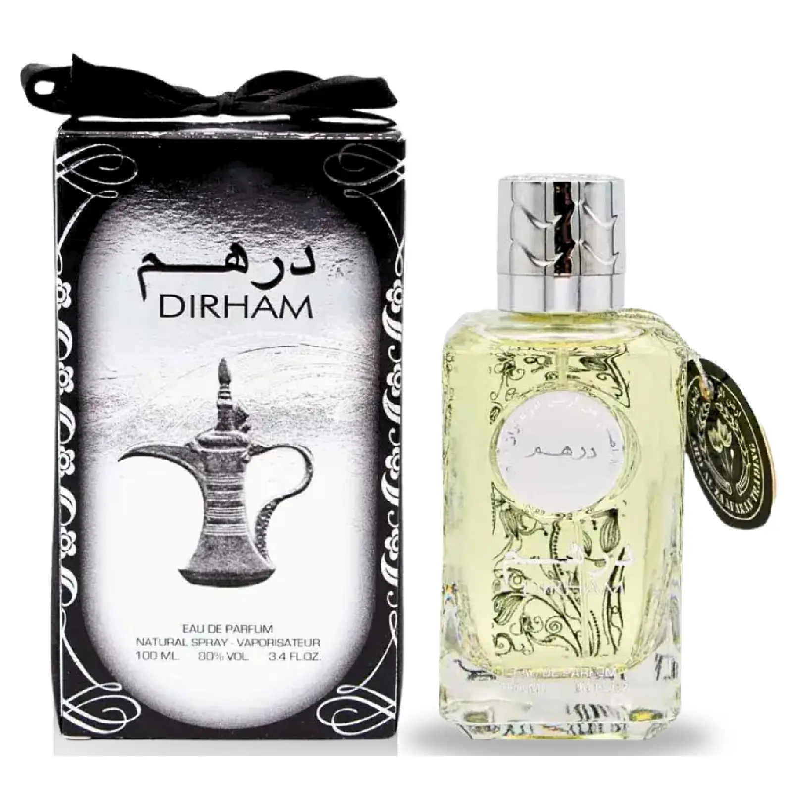 Ard Al Zaafaran Dirham for Unisex Eau de Parfum Spray, 3.4 Ounce