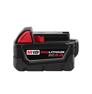Milwaukee M18 XC Battery 5.0 No Retail wraparound