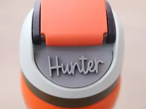 Owala Name Plates for Boys - Durable Acrylic Personalized Name Plate