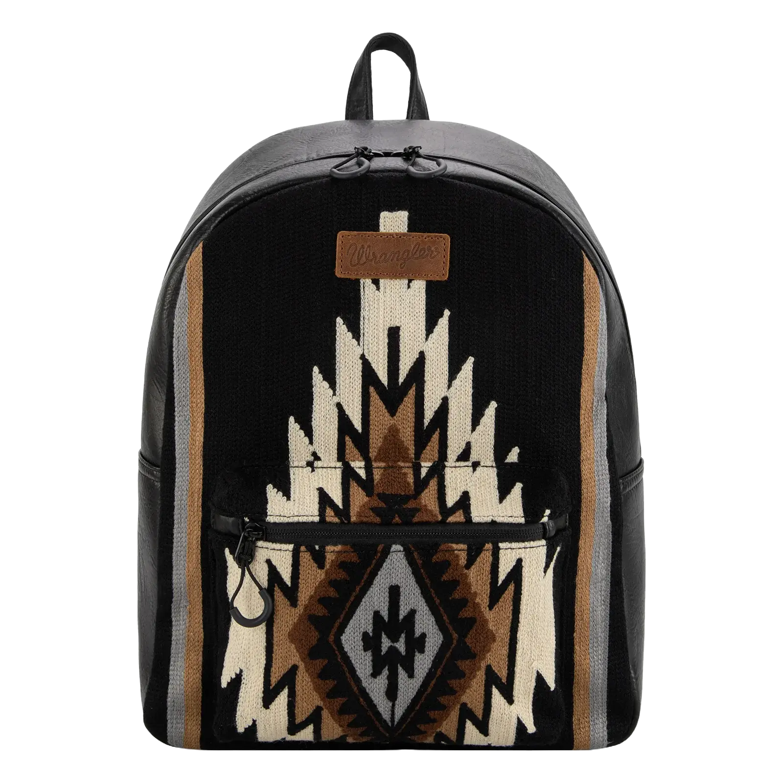 Wrangler Ladies Southwestern Knitted Black Backpack WG174-9115BK