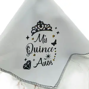 12pcs Quinceanera Favor Tableware Napkins - Party Souvenirs for Quinceanera Celebrations