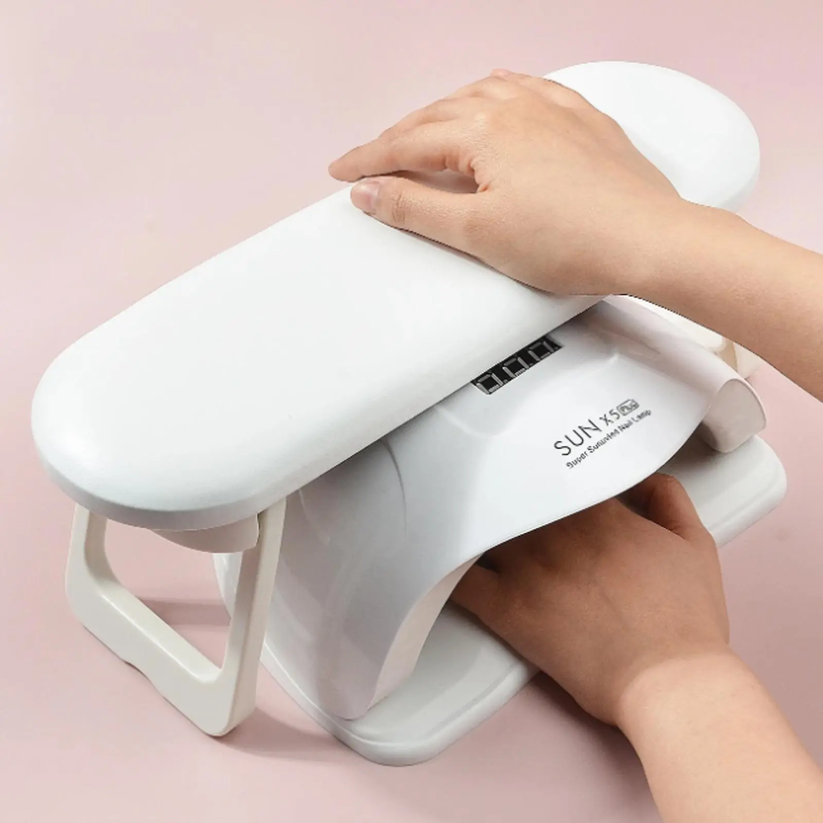 Desktop Foldable Nail Art Pillow Simple style Nail Care manicure plastic hand pillow foldable wrist support tool Lightweight portable hand pillow nail shop special tool Basic Nail Tools Nail Art Equipment Nail Supplies Equipment