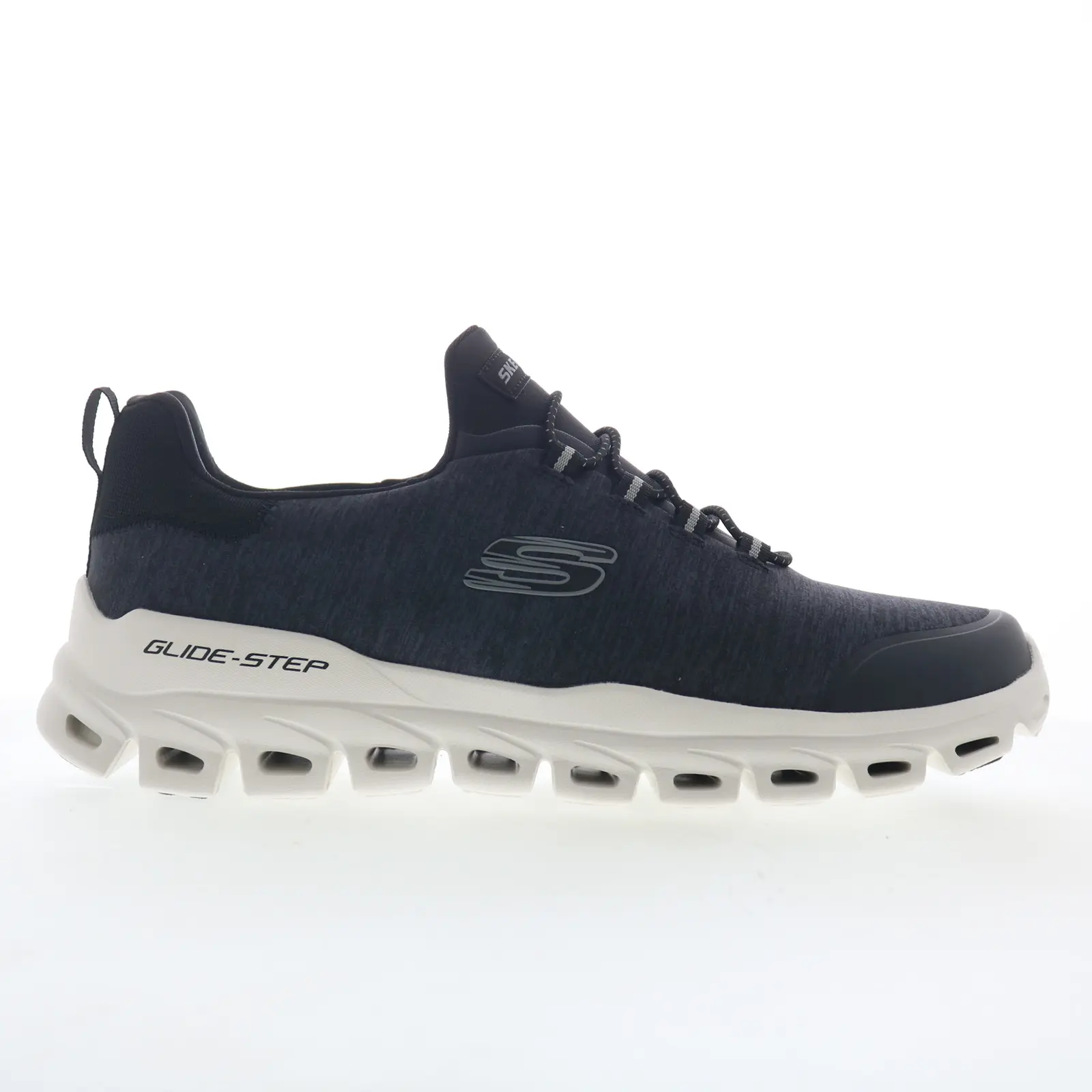 Skechers Glide-Step - Ryla 233013-BLK Mens Black Lifestyle Sneakers Shoes