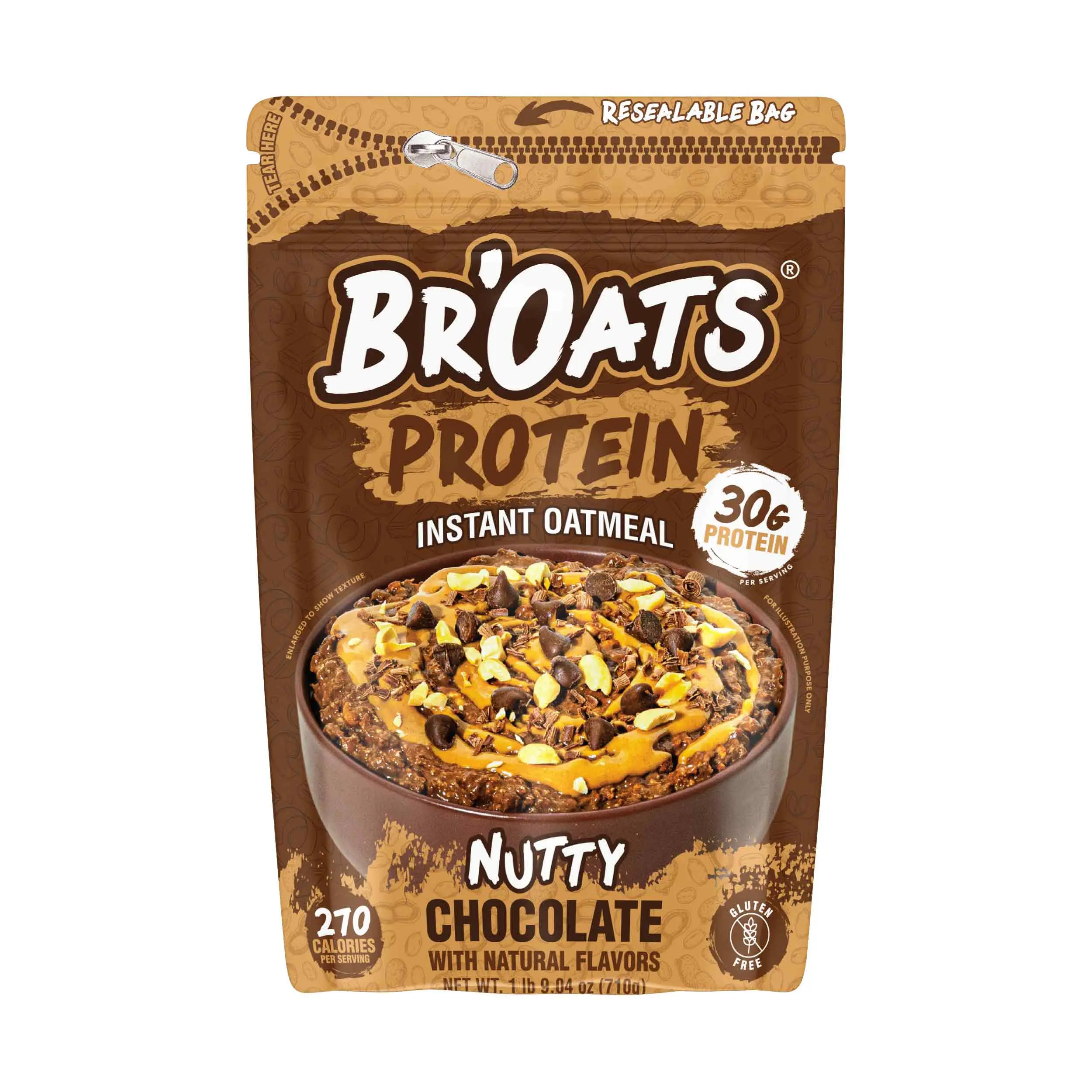 Br'Oats Nutty Chocolate