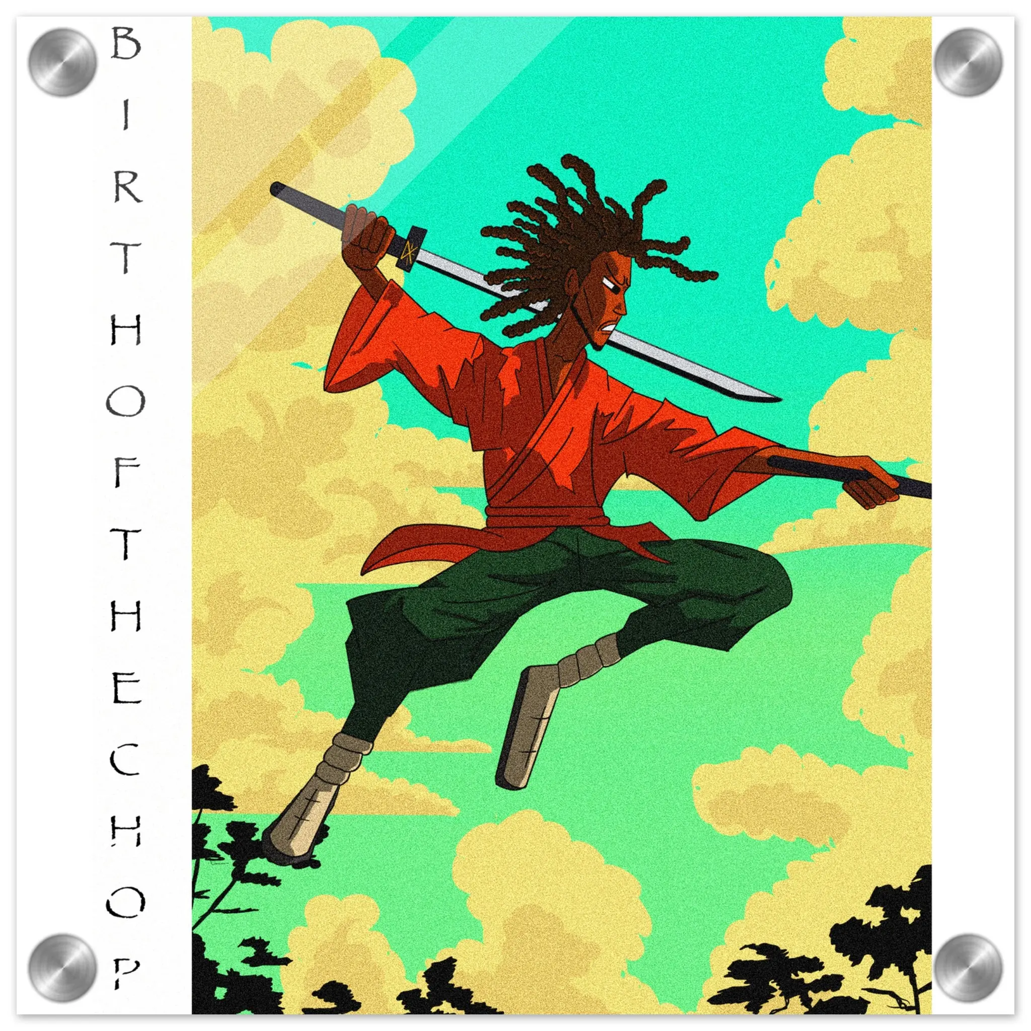 BIRTH OF THE CHOP - Acrylic Print (Imperial)