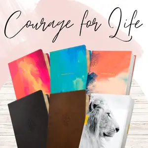NLT Courage For Life Study Bible, Filament-Enabled Edition