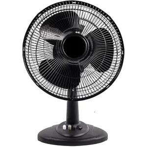 12in Table Fan, Desk Fan, quiet small indoor fan, Ideal for Home, Bedroom, Dorm & Office,