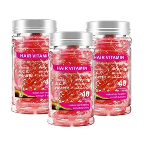 Hair Vitamin Capsule, 3 Boxes Hair Care Serum Capsule, Moisturizing Hydrating Haircare Hydrate Moisturize Moisture Moisturizer Hair Oil Serum for Women & Men Nourishes Hair Nourished Hair Haircare Product