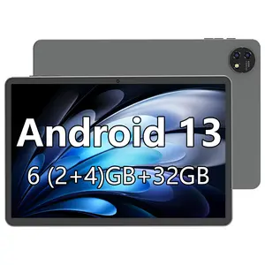 The Newest Android 13 Tablet Features a 10.1-Inch Display, 6GB of RAM (2GB + 4GB), 64GB of Internal Storage, Expandable Up to 512GB Via TF Card, Wifi Connectivity, Dual Cameras (2MP And 8MP), a 6000Mah Battery, a Type-C Charging Port