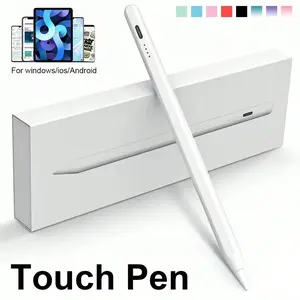 Universal Touch Stylus Pen, USB Rechargeable Stylus Pen, Precise Writing and Drawing Touch Screen Pen for Phones and Tablets, Touchscreen Pen