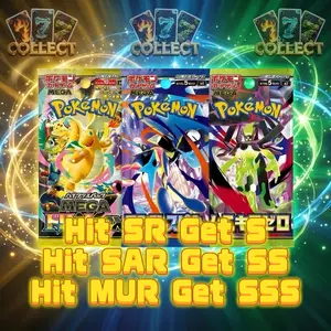 Pokemon Mega Series M2a/M3/M4/M5 Loose Pack Japanese Ver.