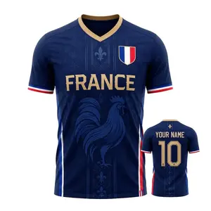 (Custom name and number) 2026 France Soccer Jersey, France Soccer Shirt, France Football shirt, High Performance T-Shirt, Fan Gear, Gift for Him