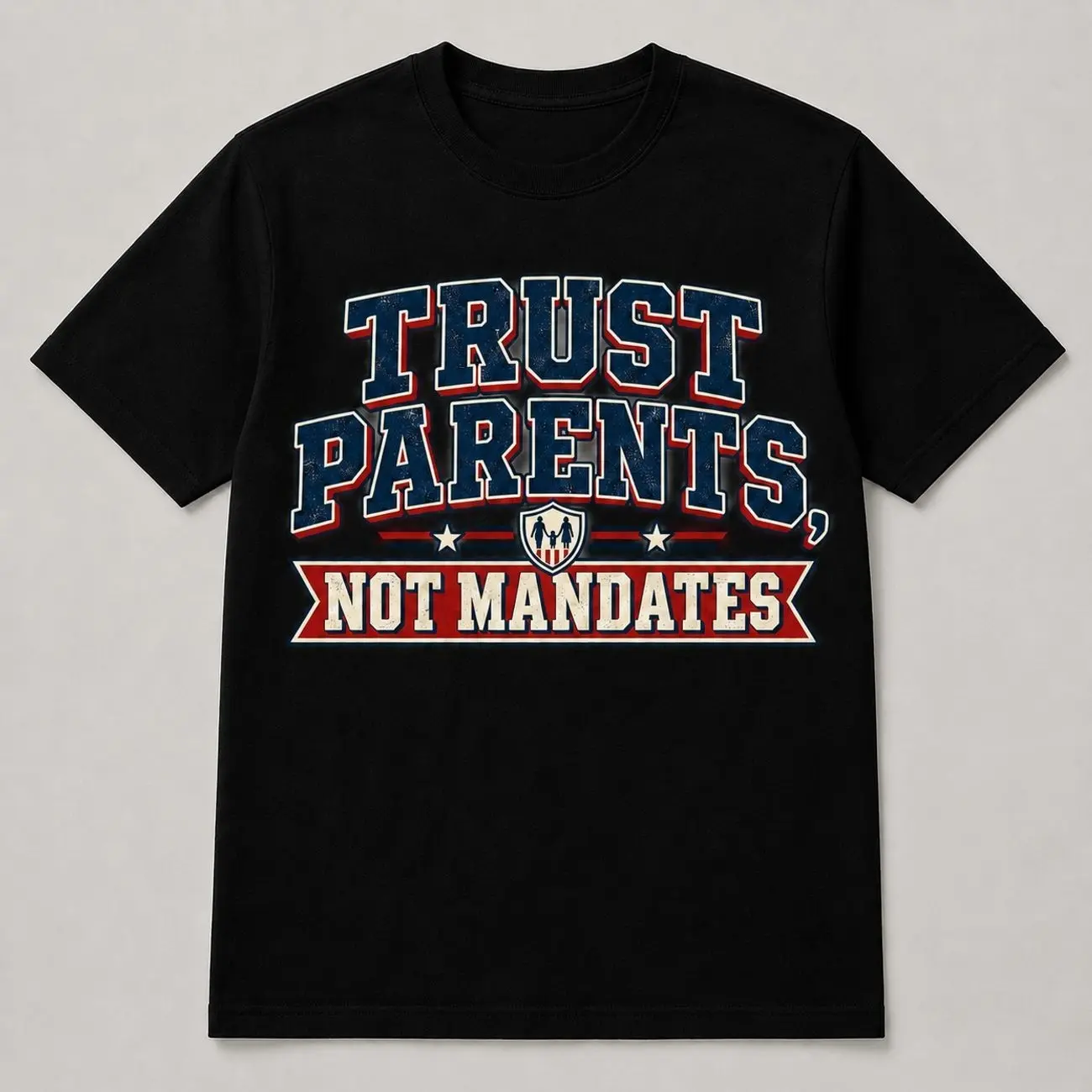 Science Over Politics Graphic T-Shirt, Pro-Science Unisex Short Sleeve Tee, Multiple Statement Designs Trust Parents