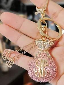 Creative Gift Money Bag for Women, Charm Decorative Car Keychain Jewelry, Stylish Ladies Purse Accessory, Perfect Holiday Present Idea, Keychain Pendant, Keychain for Bags