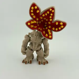 3d Printed & Articulating 4" Demogorgon
