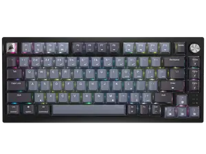 CORSAIR K65 PLUS WIRELESS 75% RGB Mechanical Gaming Keyboard - Pre-Lubricated CORSAIR MLX Red Linear Switches - 2.4GHz Wireless - Bluetooth®