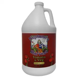 212 MAIN Neptunes Harvest Slow Release Plant Fertilizer, Tomato & Veg Garden Formula - 142oz, Slow Release Fertilizer