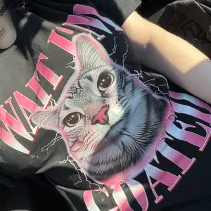 Funny Silly Cat Brainrot Wait I'm Goated Cat Meme Saying T-Shirt for Men Women Kids