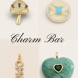 Build Your Own Necklace | Cadena + Charms Personalizados Customizable Chain & Charms Selection for Unique Jewelry Pieces