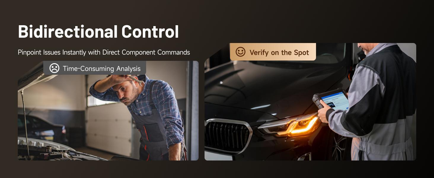 TOPDON ONE 10.1" Bidirectional Car Diagnostic Tool OBD2 Scanner J2534 Pass-Thru, ECU Coding & 50+ Services, Full System Scan TopFix AI, OE Topology Mapping