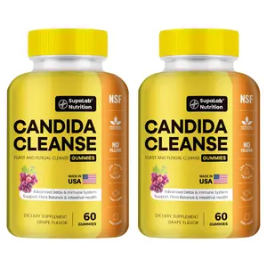 Candida Cleanse Gummies Power Pack- Yeast Detox & Flora Balance & Gut Health | 120 Gummies-MADE IN USA Candida Cleanse Gummies Power Pack- Yeast Detox & Flora Balance & Gut Health | 120 Gummies-MADE IN USA