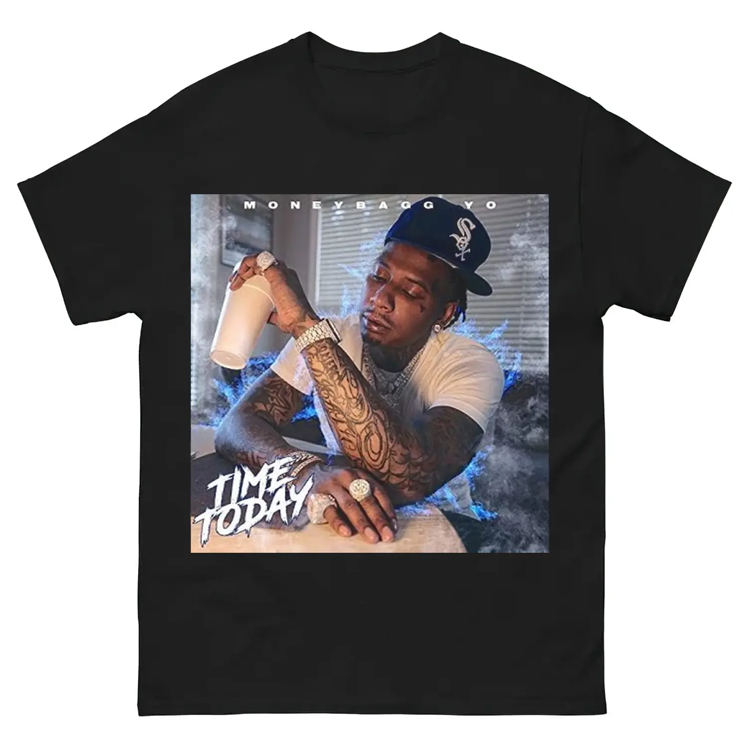 Moneybagg Yo Time Today Retro Music Streetwear T- Shirt