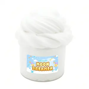 Cartoon Butter Slime Kit 70ML Jar, Ultra Soft Stress Relief Bubble Gum, Fun Squeezing Toy, Perfect for Relaxation and Playtime