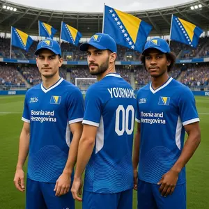 Bosnia and Herzegovina 2026 Cup Custom Soccer Jersey for Kids, Youth, Men & Women