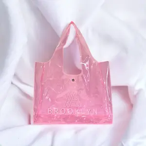 AandinaA  Tote Bag for Women Clear PVC Waterproof Bag tote  bag