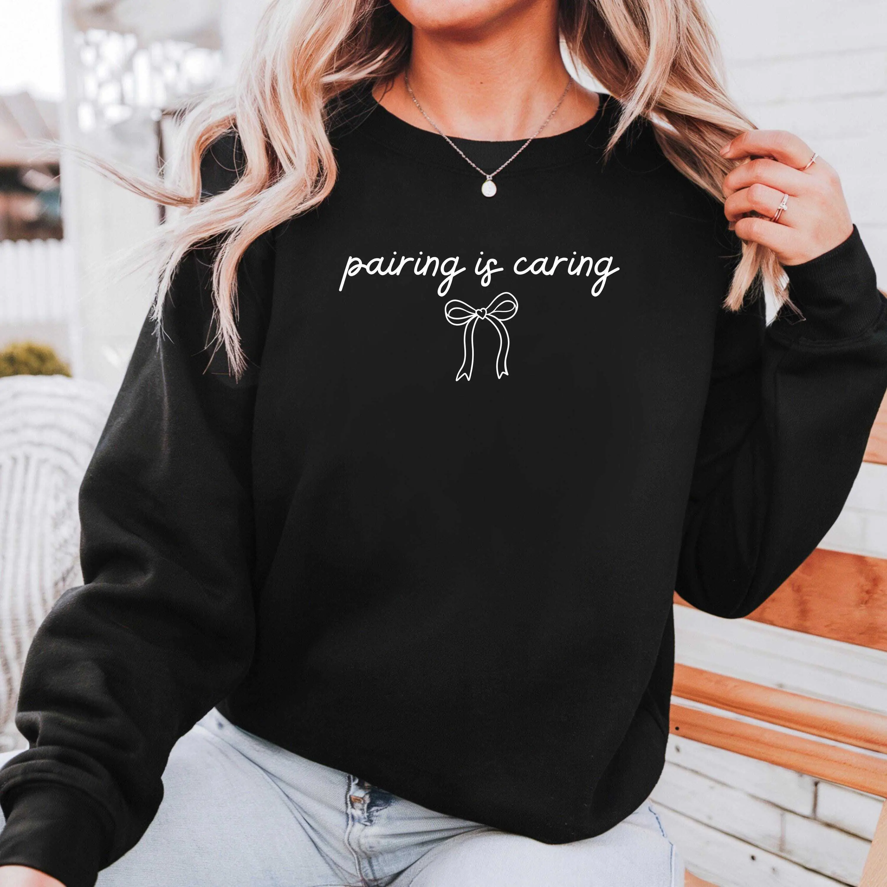 Aba T-Shirt / Sweatshirt ,  Aba Therapy Aba Crewneck Pairing Is Caring Sweatshirt Pairing Sweatshirt Aba Crewneck Aba Crewnecks Pairing Unisex