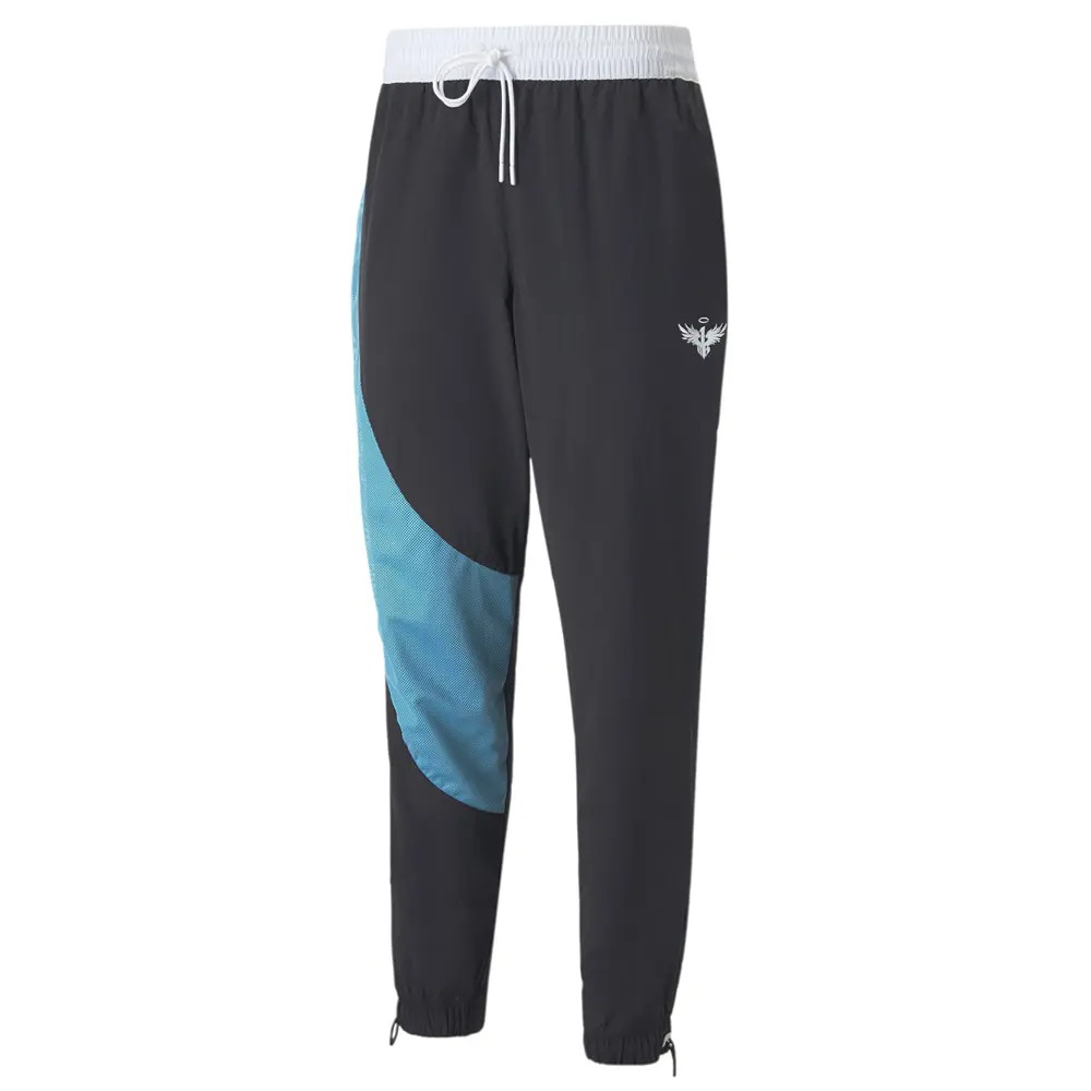PUMA Mens Melo Clyde Pants Basketball Casual Casual - Black