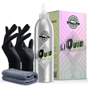 Liquid Glass Coating for Cars, High Gloss & Scratch-Resistant Self-Leveling Clear Coat Last for 10 Years, High-Gloss Shine Repairs and Protects Older Vehicles